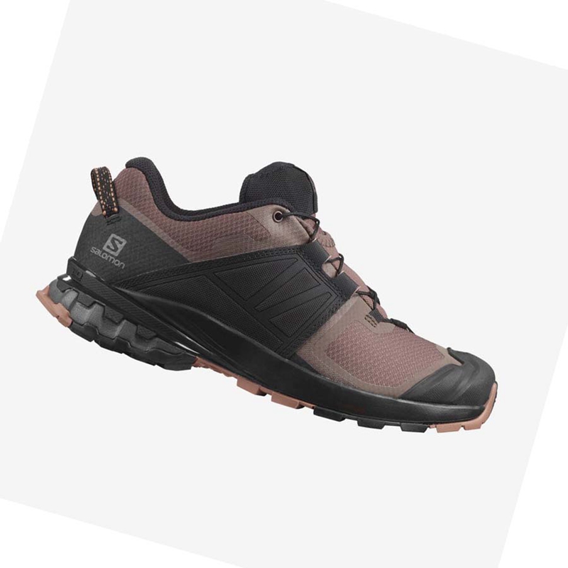 Chaussures Trail Running Salomon XA WILD Femme Noir | BFHMWLG-16