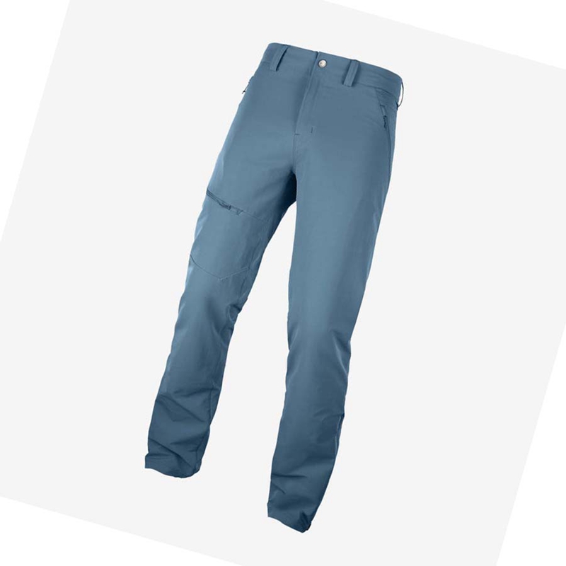 Pantalon Salomon OUTPEAK WARM Homme Bleu | OMADTYZ-67