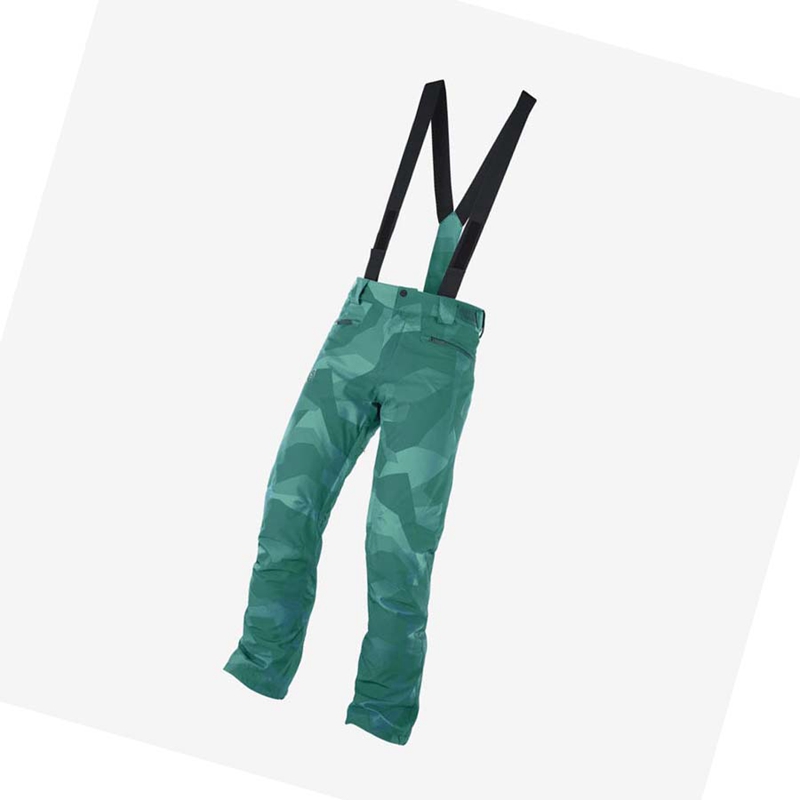 Pantalons De Ski Salomon EDGE Homme Vert | ZLYRHXT-60