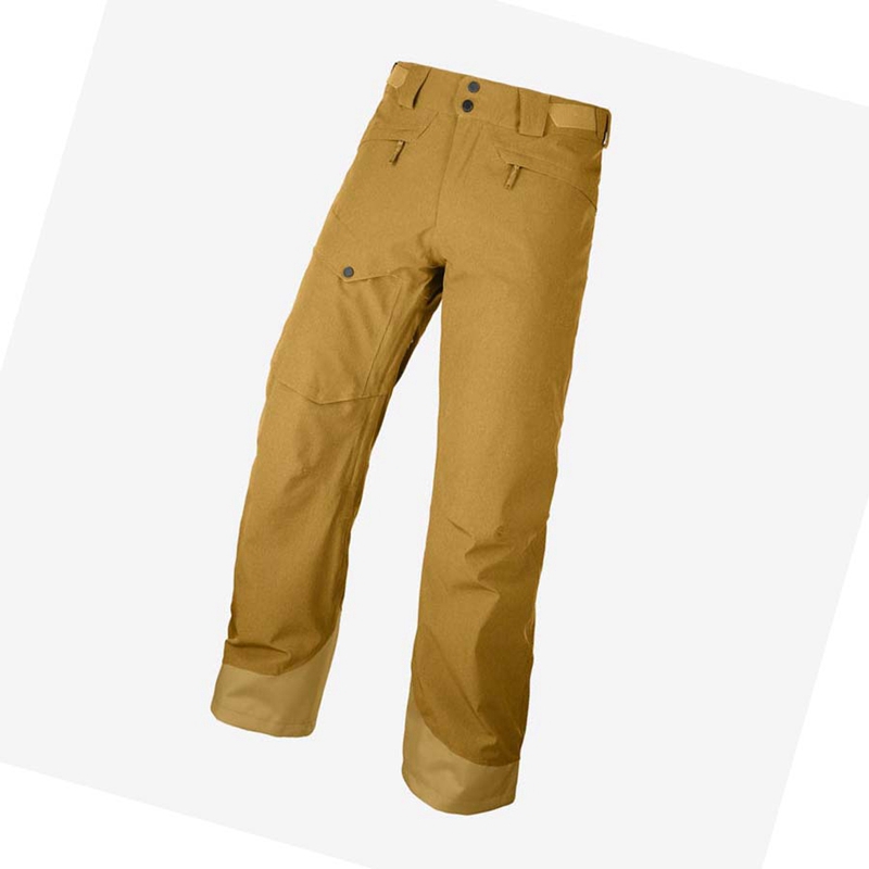 Pantalons De Ski Salomon UNTRACKED Homme Marron | CNTHADW-23